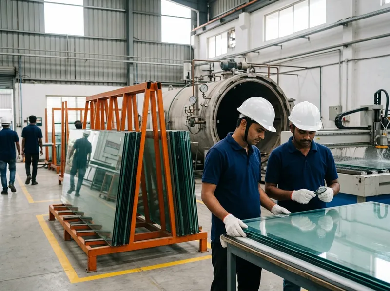 Super Safety Solution autoclave lamination manufacturing floor in Sonipat